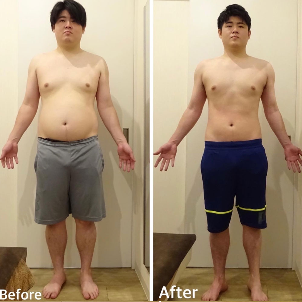 before 正面
